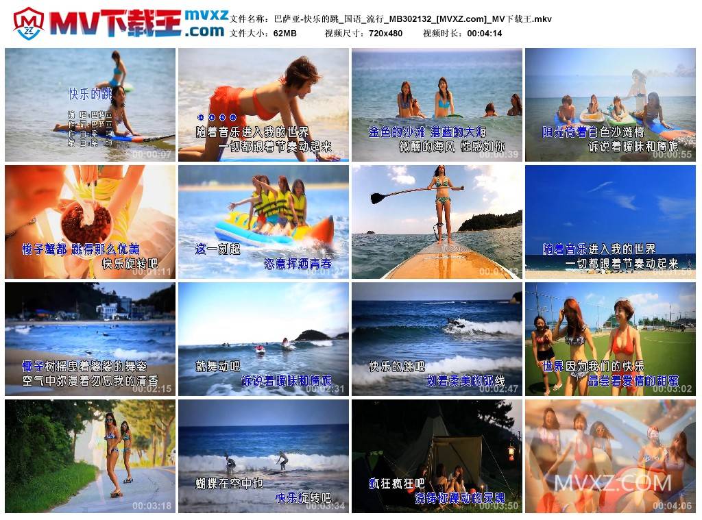 巴萨亚-快乐的跳_国语_流行_MB302132